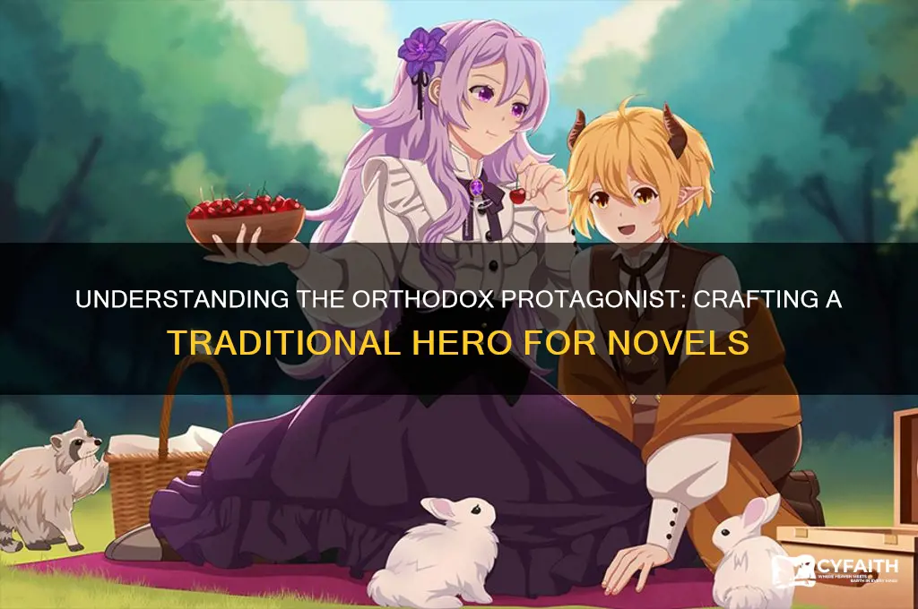 what is an orthodox protagonist for a novel