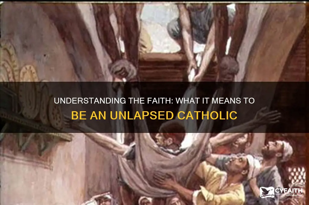what is an unlapsed catholic