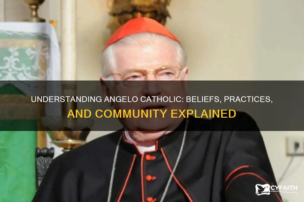 what is angelo catholic