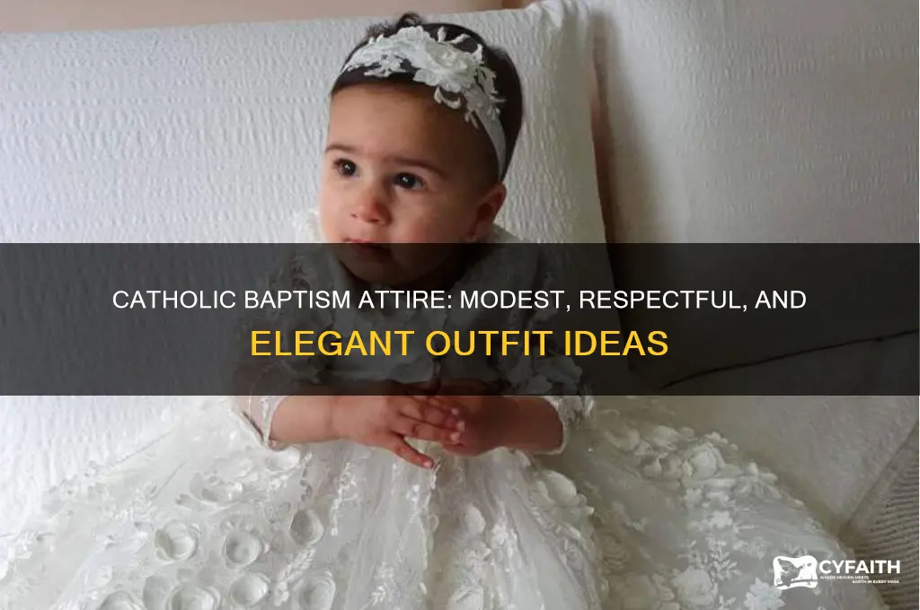 what is appropriate to wear to a catholic baptism