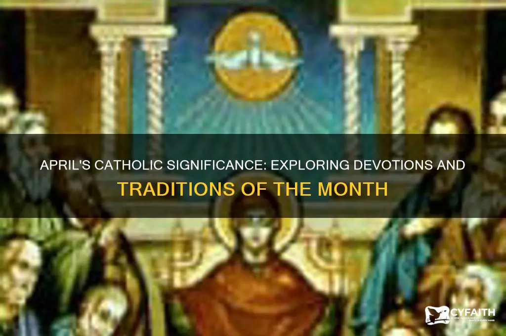 what is april the month of catholic