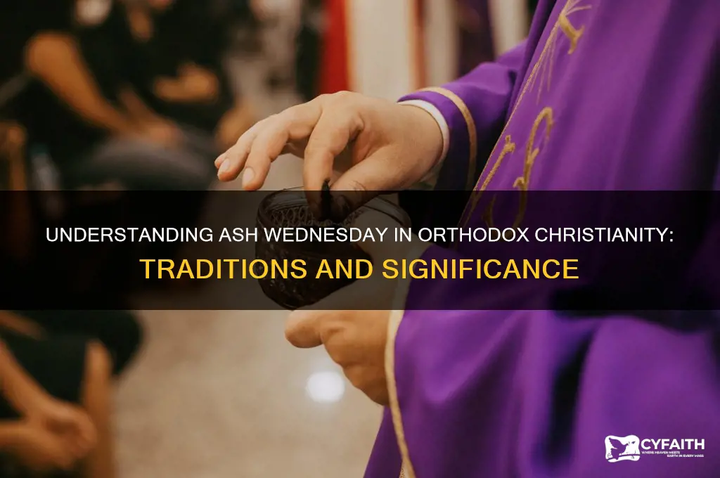 what is ash wednesday orthodox