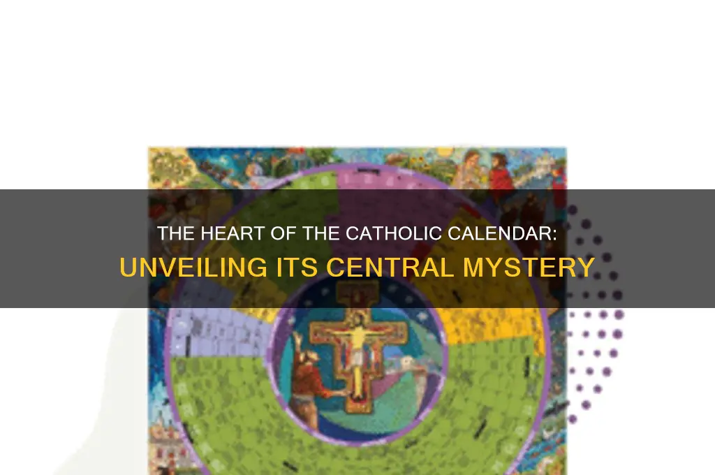 what is at the center of the catholic calendar