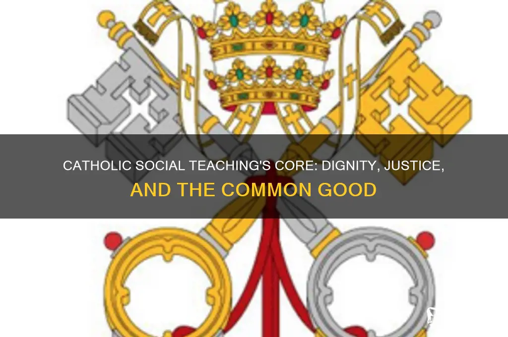 what is at the heart of catholic social teaching