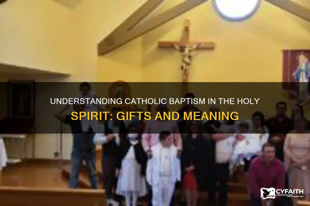 what is baptism in the holy spirit catholic