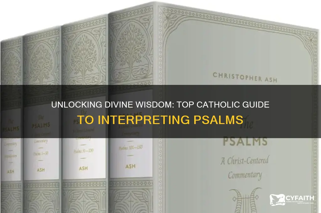 what is best catholic book for interpreting the psalms