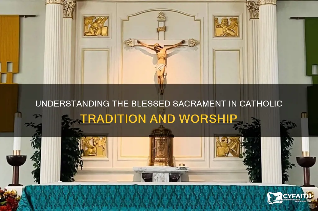 what is blessed sacrament catholic