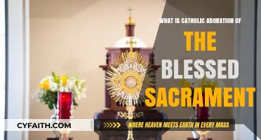 Understanding Catholic Adoration of the Blessed Sacrament: A Sacred Practice