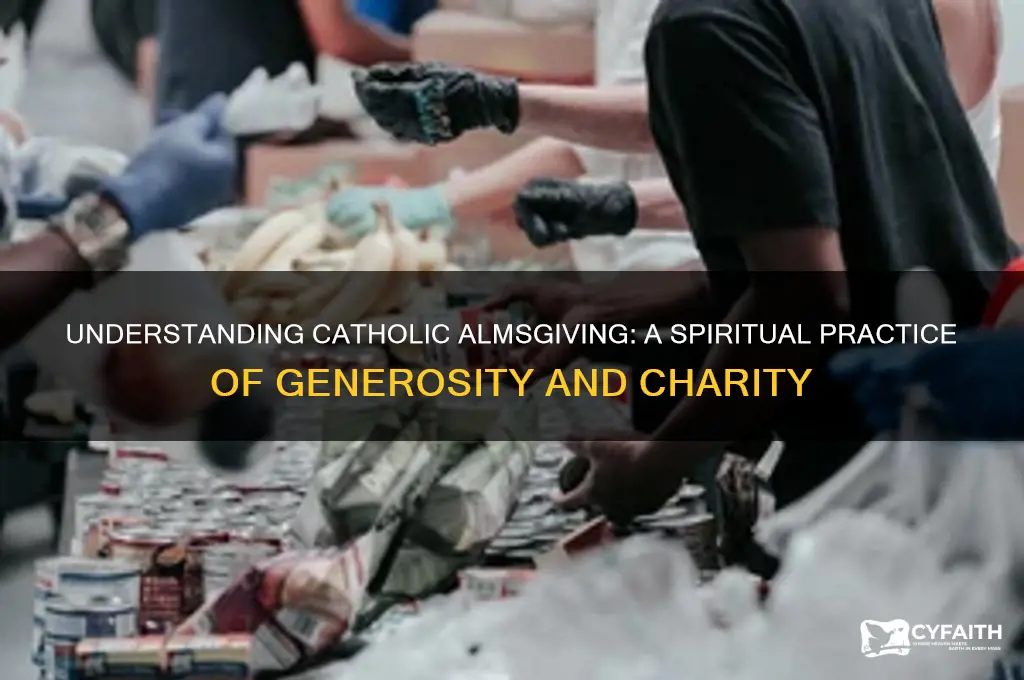 what is catholic almsgiving