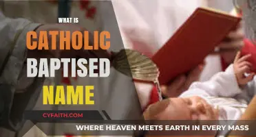 Understanding the Significance of a Catholic Baptized Name: A Guide