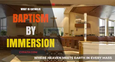 Understanding Catholic Baptism by Immersion: Ritual, Meaning, and Tradition
