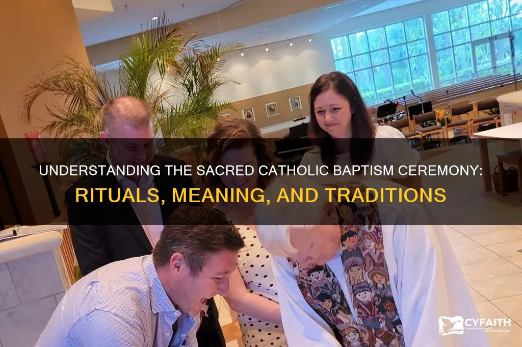 what is catholic baptism ceremony