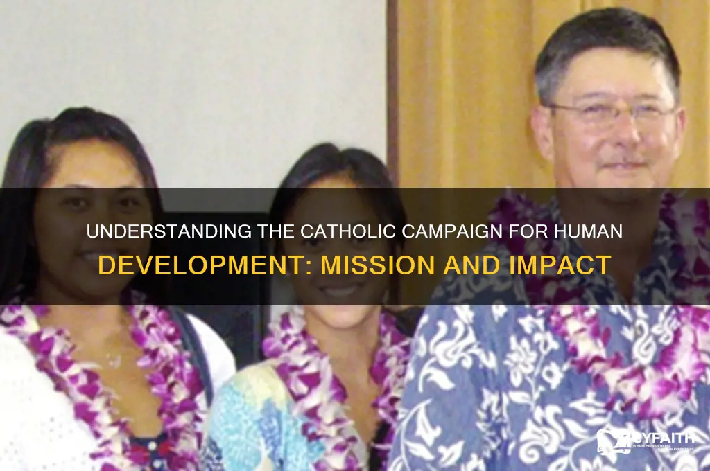 what is catholic campaign for human development