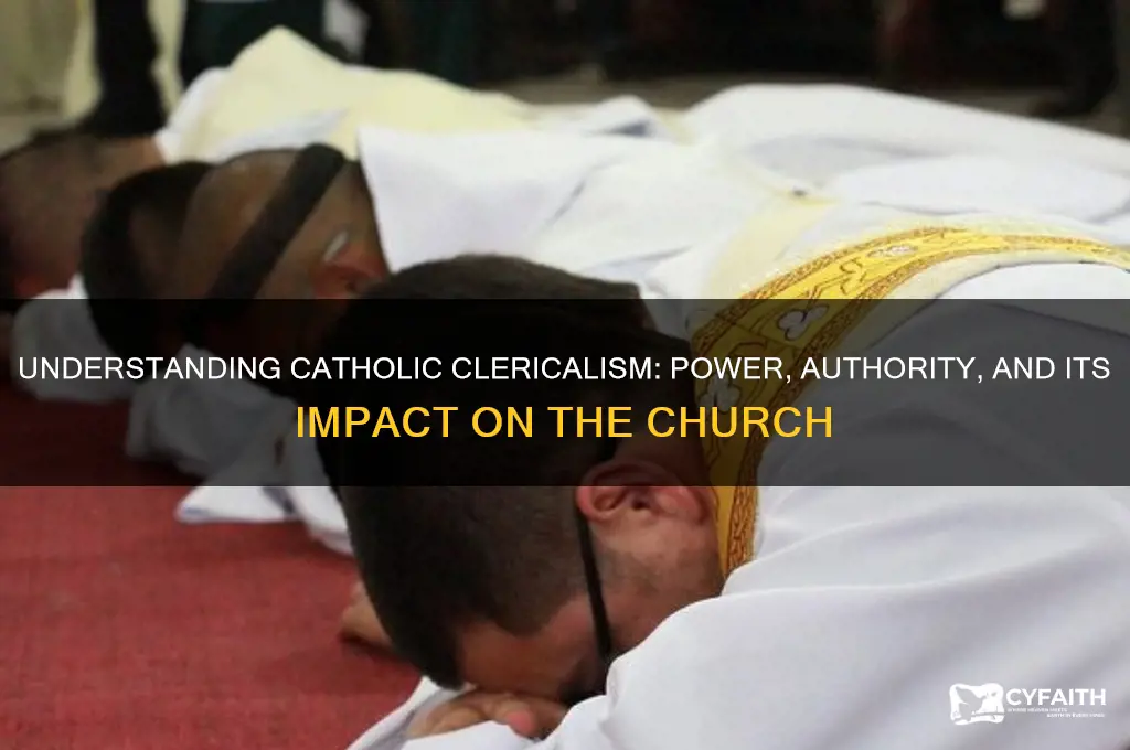 what is catholic clericalism
