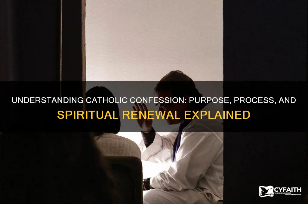 what is catholic confession