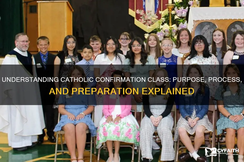 what is catholic confirmation class