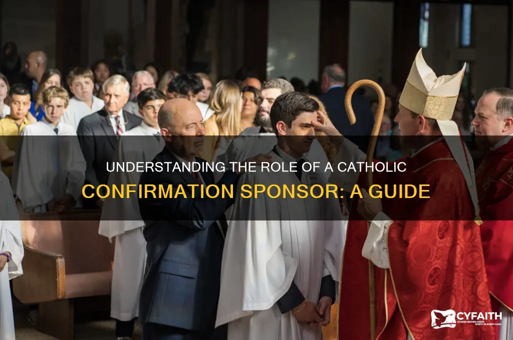 what is catholic confirmation sponsor