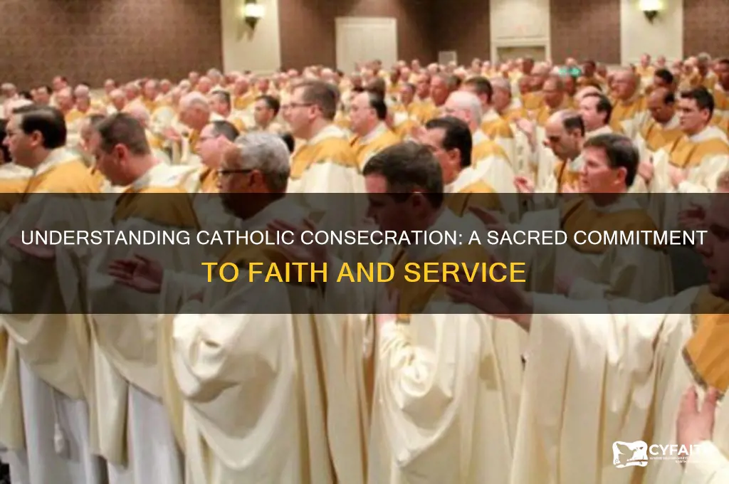 what is catholic consecration