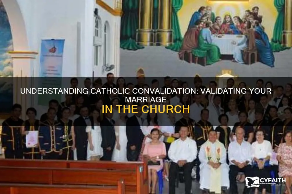 what is catholic convalidation