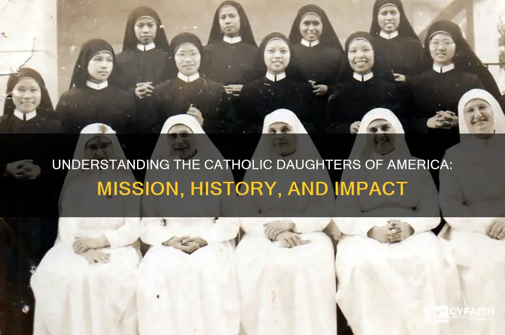 what is catholic daughters of america