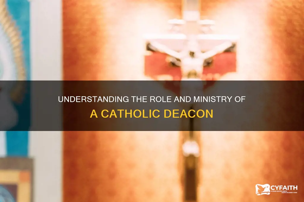 what is catholic deacon