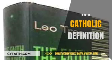 Understanding the Catholic Definition: Faith, Tradition, and Core Beliefs Explained