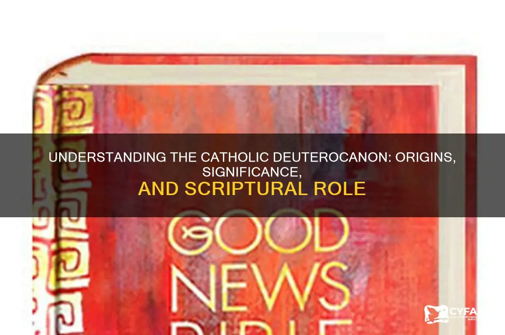 what is catholic deuterocanon