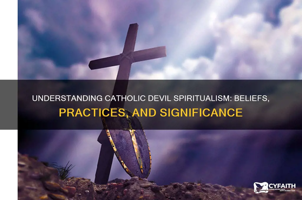 what is catholic devil spiritualism