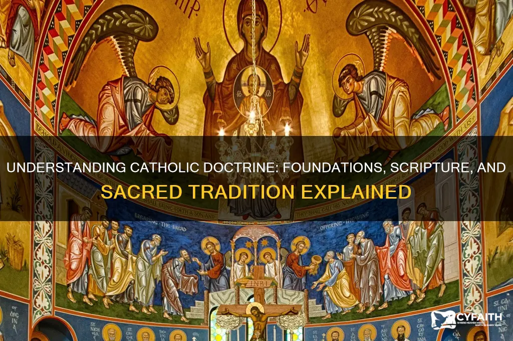 what is catholic doctrine based on