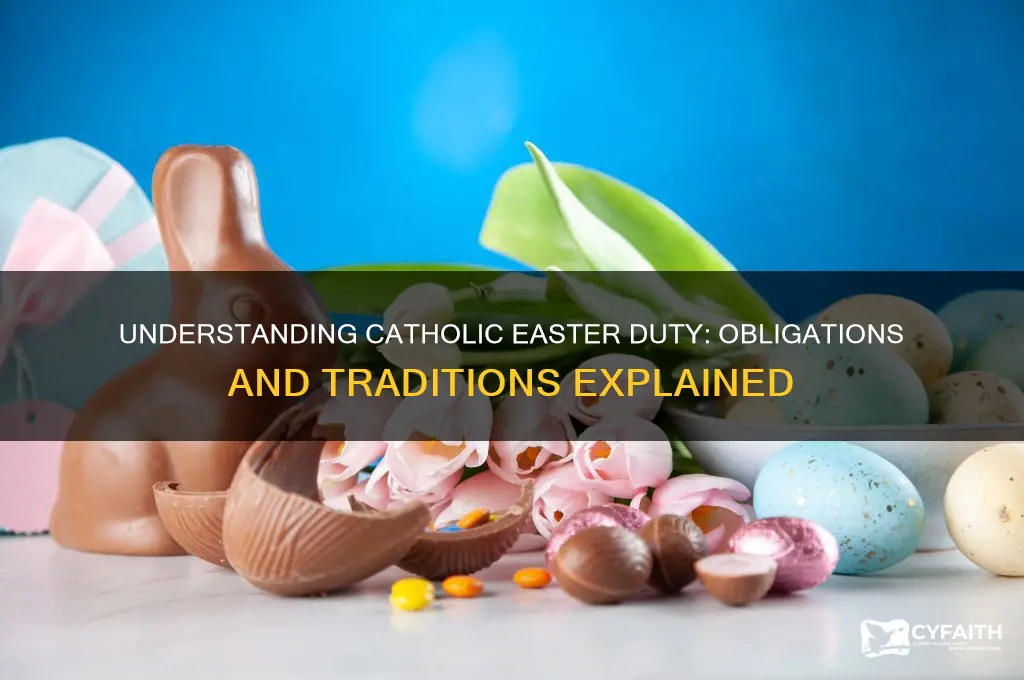 what is catholic easter duty
