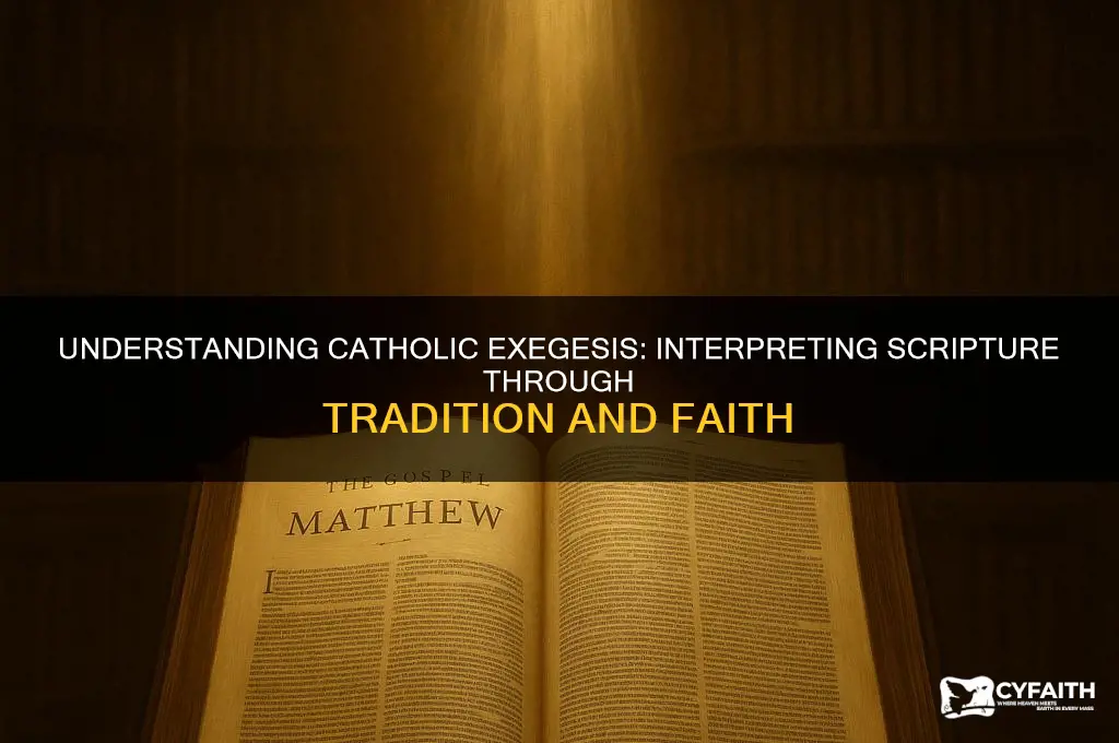 what is catholic exegesis