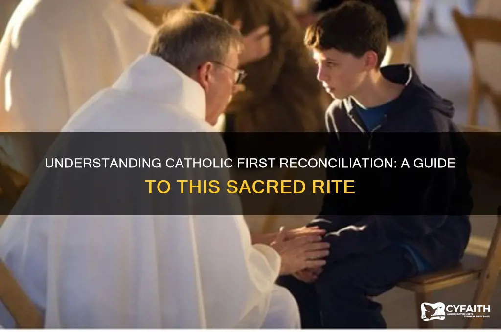 what is catholic first reconciliation