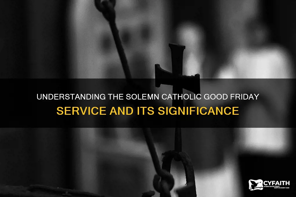 what is catholic good friday service