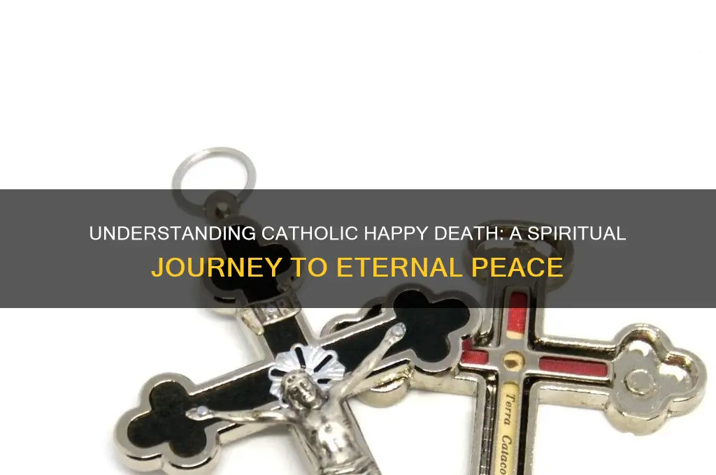 what is catholic hapoy death
