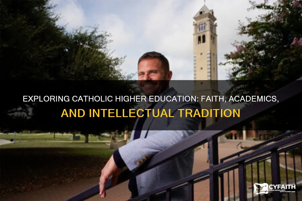 what is catholic higher education