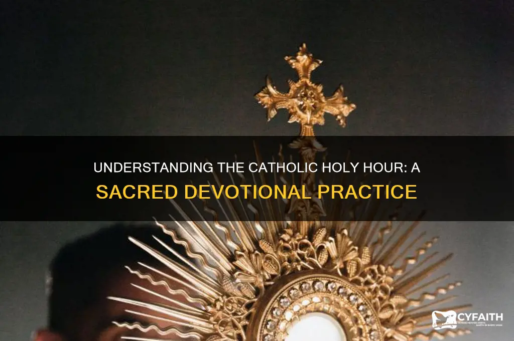 what is catholic holy hour