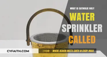 Understanding the Catholic Holy Water Sprinkler: Its Name and Purpose