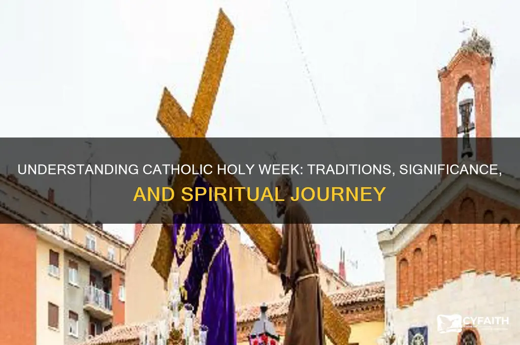 what is catholic holy week