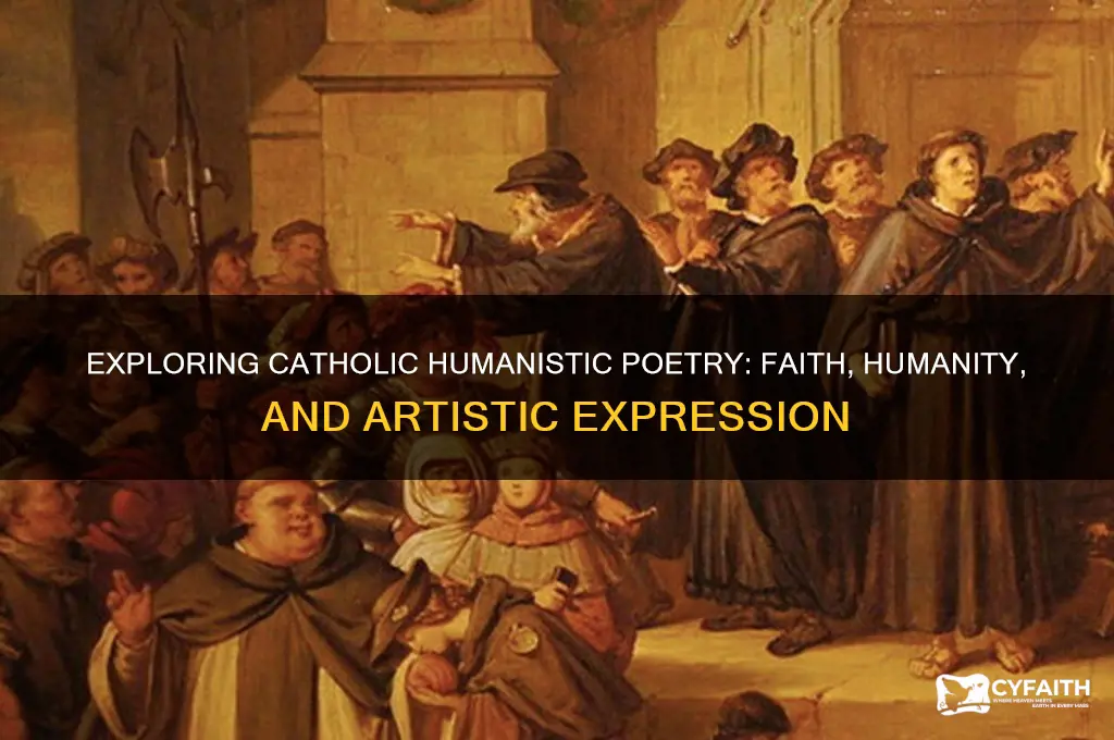 what is catholic humanistic poetry