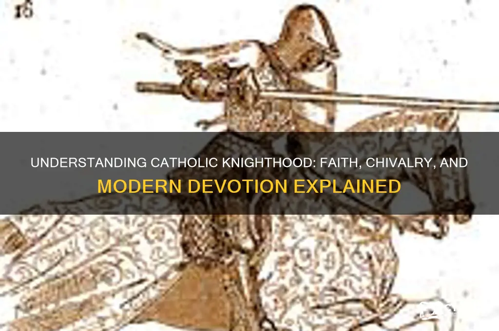 what is catholic knighthood