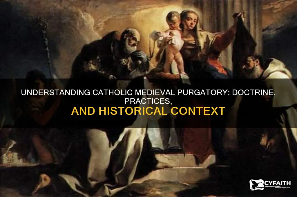 what is catholic medieval purgatory