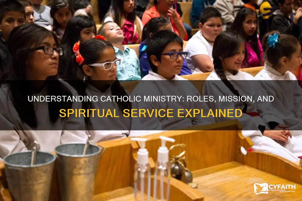 what is catholic ministry