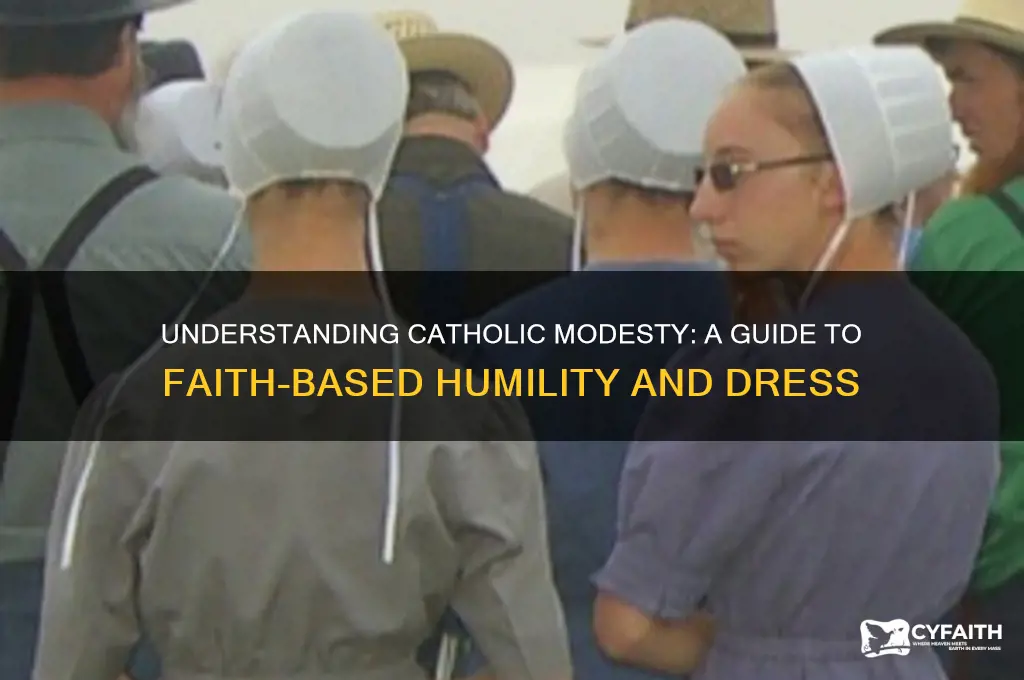 what is catholic modesty