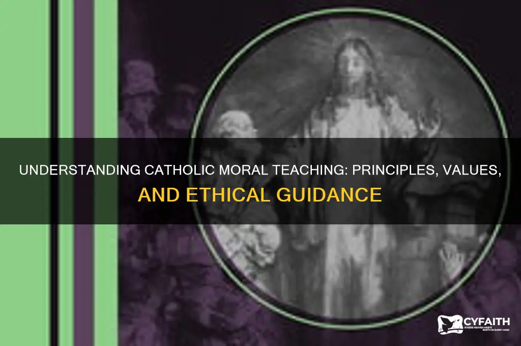 what is catholic moral teaching