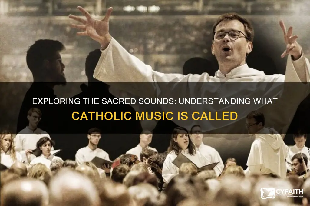 what is catholic music called