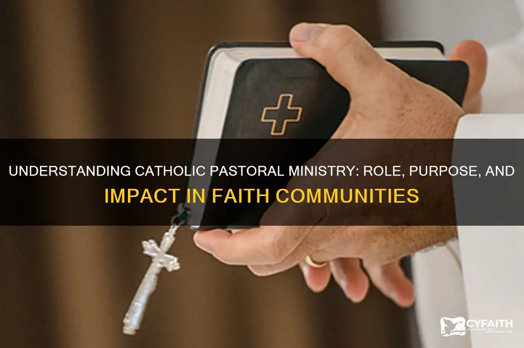 what is catholic pastoral ministry