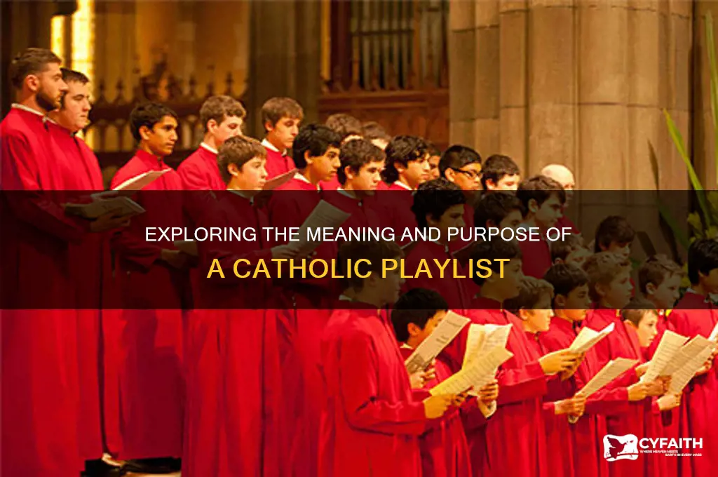 what is catholic playlist