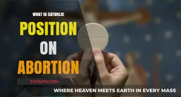 Understanding the Catholic Church's Stance on Abortion: A Comprehensive Guide