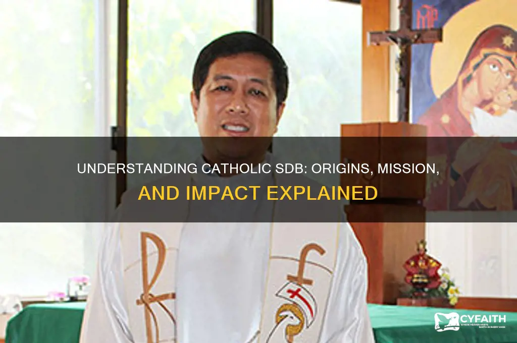 what is catholic sdb