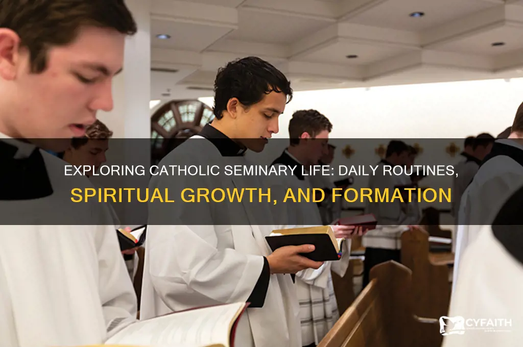 what is catholic seminary life like
